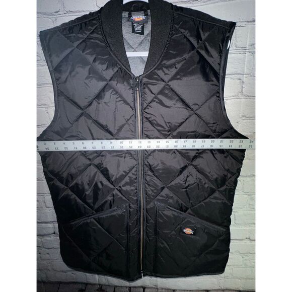 Dickies Men's Medium Big Diamond Quilted Nylon Vest - Picture 10 of 11